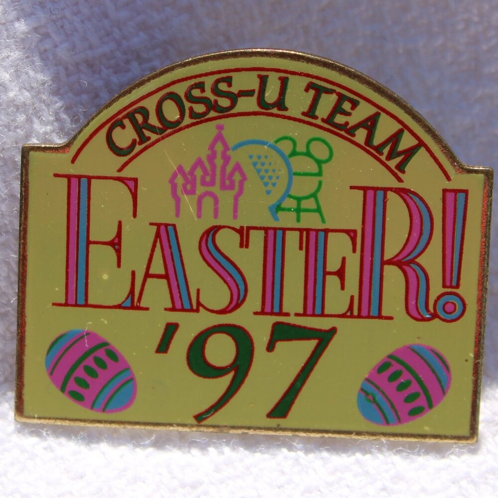 1997 Disney Cross-U Easter Collectible/Trading Pin